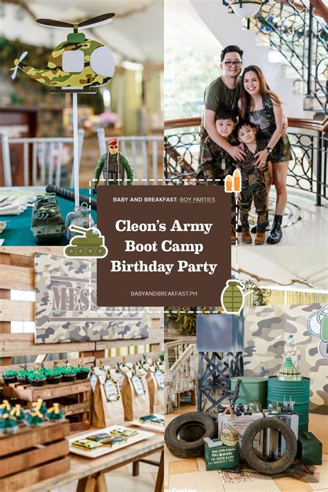 We wrote an article explaining the entire recruit training schedule. Army Birthday Party Ideas | Philippines Mommy Family Blog ...