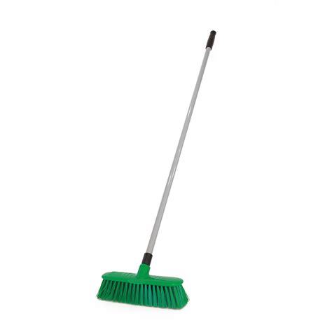 Garden Broom 785 Complete With Metal Threaded Handle Ae786 Brownbrush