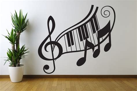 Love Treble Clef Vinyl Sticker Decal Music Choose Size And Color Home