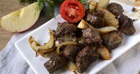 Печень говяжья рецепты на диете Жареная говяжья печень с луком на сковороде - рецепты со сметаной Жареная говяжья печень с луком на сковороде - рецепты со сметаной Печень говяжья рецепты на диете