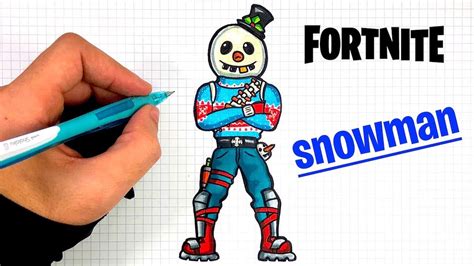 Learn to draw 50 fortnite skins (unofficial) by joystick publishing online on amazon.ae at best prices. HOW TO DRAW SNOWMAN (FORTNITE SKIN) - YouTube