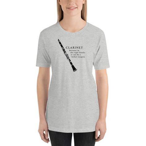 Funny Clarinet Shirt Clarinetist Shirt Clarinetist T Etsy