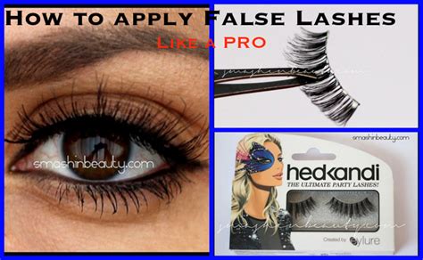 How To Apply False Lashes Like A Pro Makeup Artist Makeup Makeup