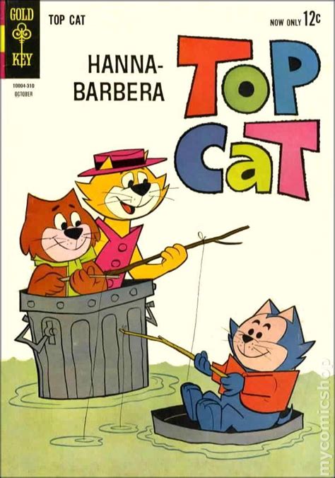top cat 8 vintage comic books cartoon books hanna barbera cartoons