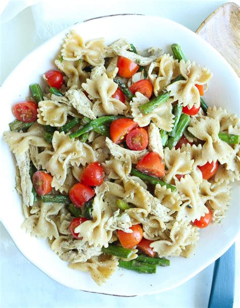 Bowtie Pasta Salad With Italian Dressing Happy Healthy Mama