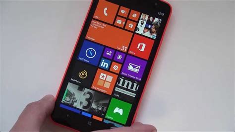 Nokia Lumia 1320 Hands On And First Impressions Youtube