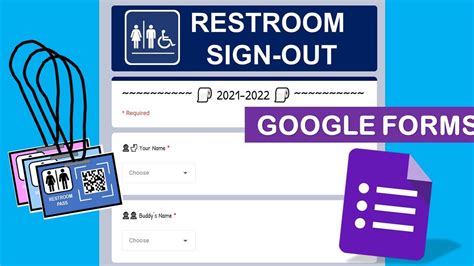 How To Create A Digital Class Restroom Sign Out Google Forms Youtube