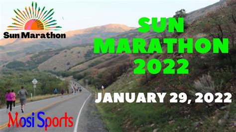 Sun Marathon 2022 Date Start Time Venue How To Watch