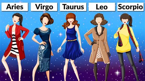 Your Fashion Style Based On Your Zodiac Sign Youtube