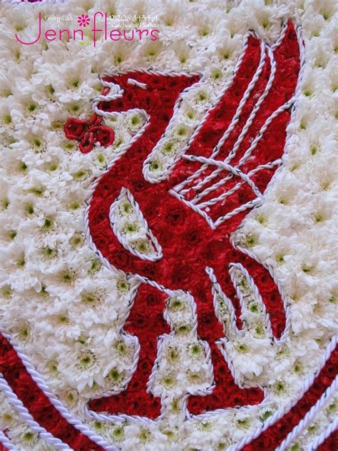 Liverpool Football Club Badge Funeral Flowers Buy Online Or Call