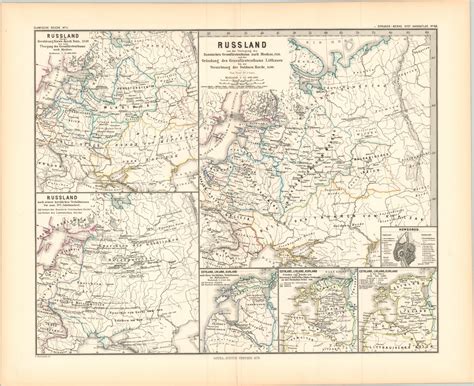Four Maps Of The Slavic Empires Curtis Wright Maps