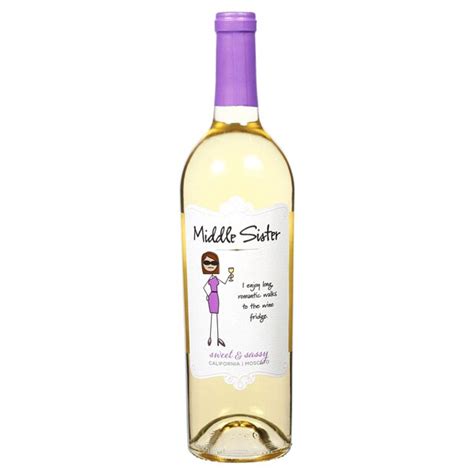 Middle Sister Sweet And Sassy Moscato Wine 750 Ml White Wine Meijer