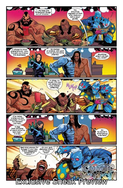 Exclusive Sneak Peek Preview Of Marvel Comics Marauders Legacy