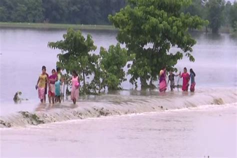 Flood Situation Worsens In Assam Around 45000 People 108 Villages Currently Underwater