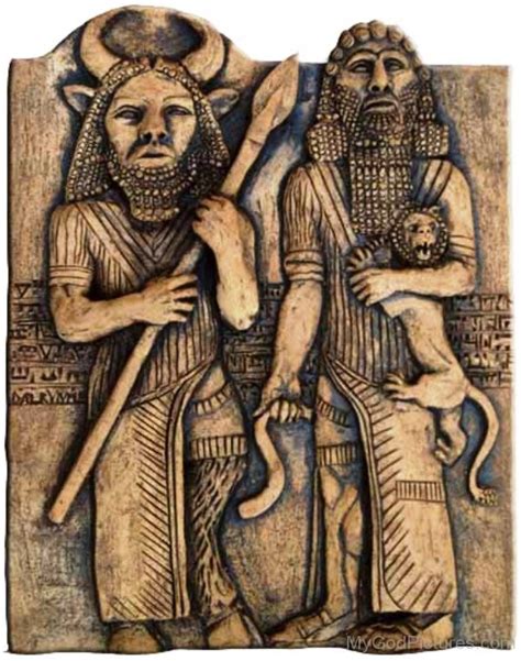 Gilgamesh And Enkidu