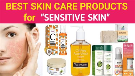 Skin Care Products For Sensitive Skin In India Youtube