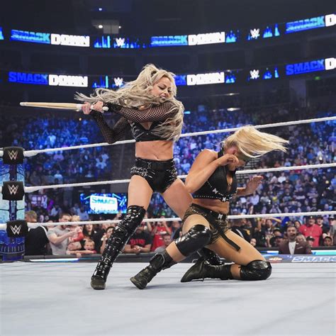 WWE Women Liv Morgan And Lacey Evans Friday Night Smackdown