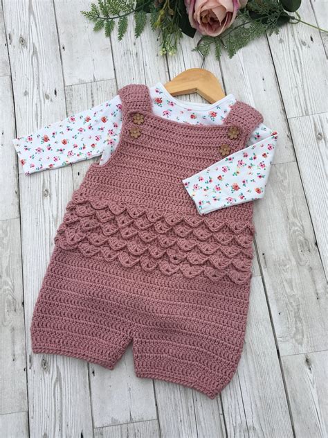 Crochet Pattern Baby Romper Newborn to 24 months | Etsy in ...