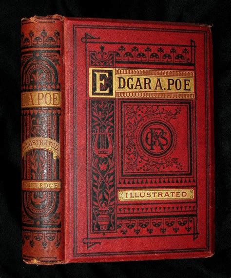 1875 Rare Book - Poems by Edgar Allan POE (The Raven, Lenore, Ulalume