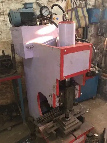 Hydraulic Sheet Metal Punching Machine Capacity 100 Ton Nk Engg Work