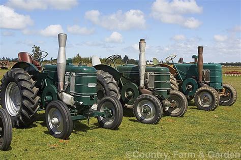 A Line Up Of Series Ii Field Marshall Tractors From The 1940s Closest