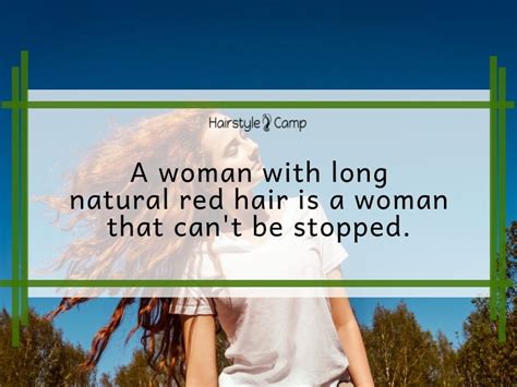 25 Inspiring Red Hair Quotes For Your Instagram Caption Hairstylecamp