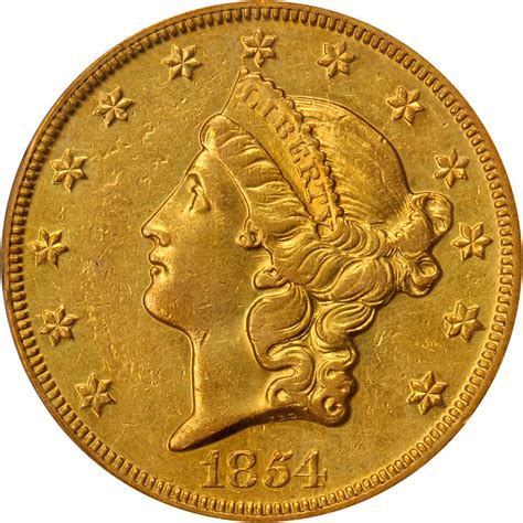 How much does a $20 gold coin weigh? Value of 1854-O $20 Liberty Double Eagle | Sell Rare Coins