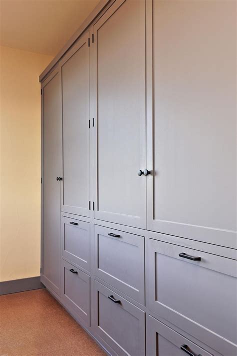 Check out the best in floors & ceilings with articles like will crown molding make a room look smaller?, how to install carpet on curved stairs, & more! floor to ceiling cabinets | Bedroom storage cabinets ...
