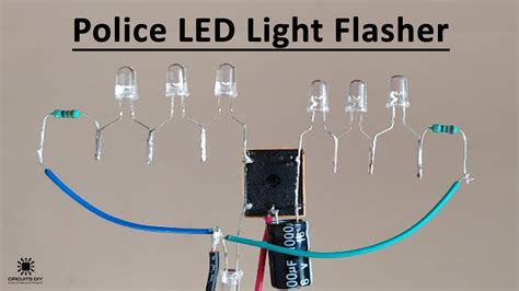 Simple V Led Flasher Circuit Diagram Wiring Diagram And Schematics