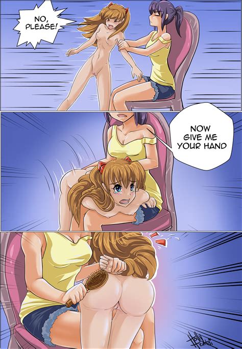 Sexy Anime Spanking Scene