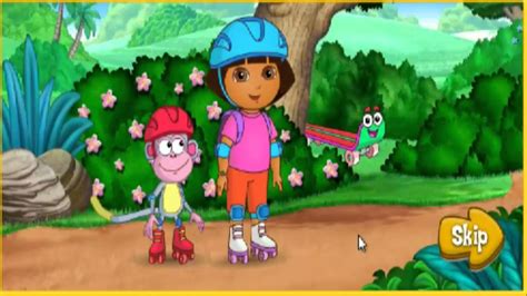 Dora The Explorer Great Roller Skate Adventure Full Gameplay Youtube