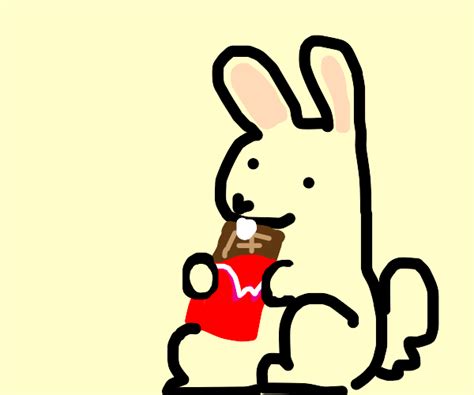 Bugs Bunny Eats Chocolate Bar Drawception