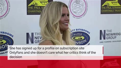 kerry katona says onlyfans account has made her feel super sexy try not to cum challenge