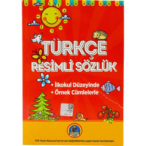 KARATAY RESİMLİ TÜRKÇE SÖZLÜK KL 40