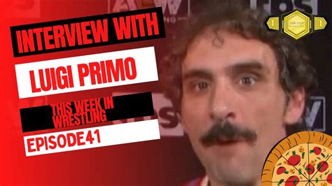 Luigi Primo Interview This Week In Wrestling 41 Youtube