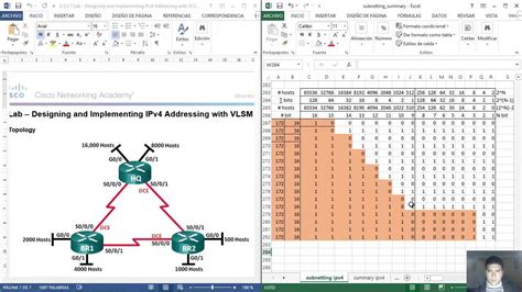 6337 Lab Designing And Implementing Ipv4 Addressing With Vlsm