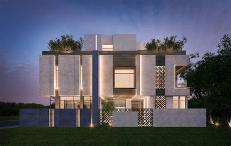 Private Villa 500 M Kuwait Sarah Sadeq Architects Modern Architecture