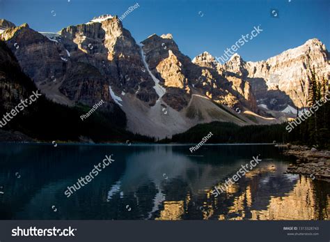 Banff National Park Water Pictured Here Stock Photo 1313328743