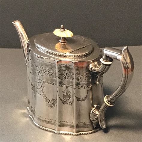 Antique Silver Plated Teapot Antique Silver Plate Hemswell Antique