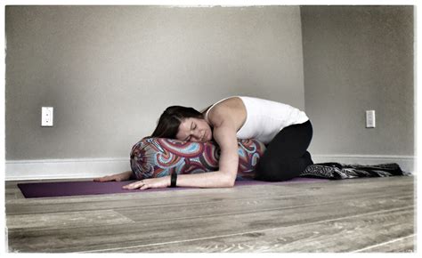 Restorative Yoga Pose Of The Week Childs Pose Katie Overcash Lcsw