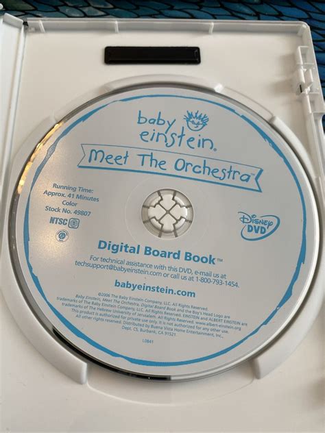 Baby Einstein : Meet the Orchestra - First Instruments (DVD, 2006