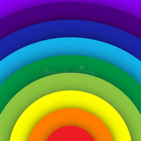 El Arco Iris Abstracto Colorea El Fondo De Las Rayas Ilustración Del