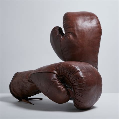 Heritage Boxing Gloves Modest Vintage Player Touch Of Modern