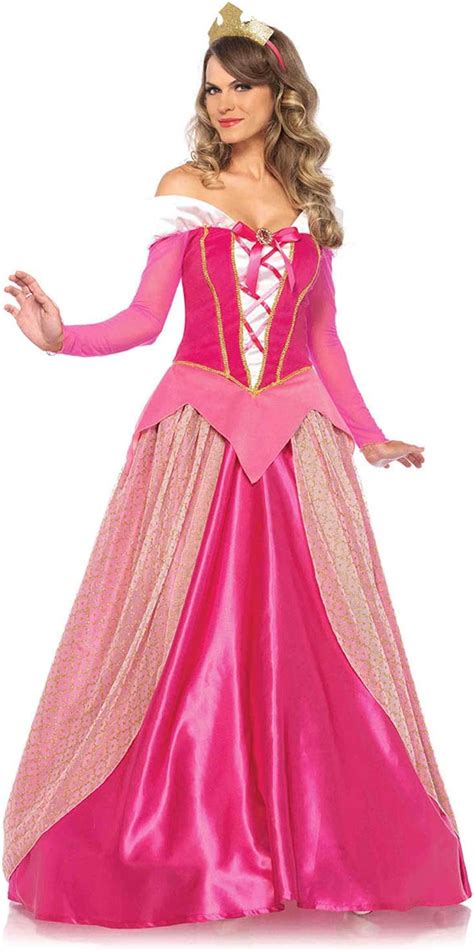 Disney Sleeping Beauty Princess Aurora Pink Dress Cosplay Costume Ubicaciondepersonascdmxgobmx