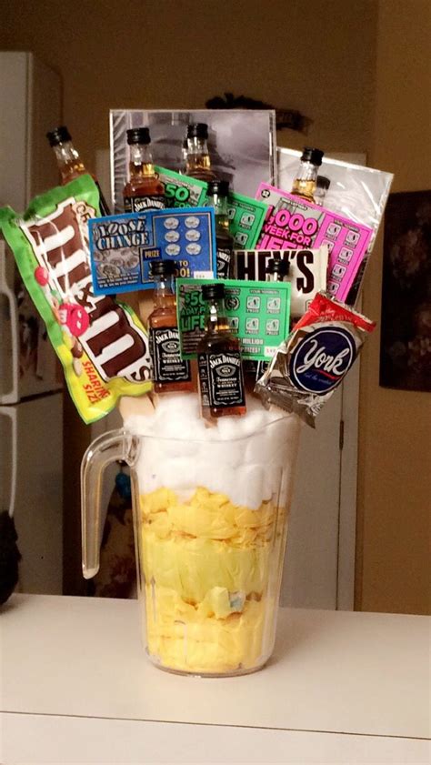 2000 21st birthday gifts for men, vintage whiskey glass 21 birthday gifts for him, son, husband, brother, funny 21st birthday gift present ideas for him, 21 year old bday party decoration … I made this 21st birthday bouquet for my boyfriend! (With ...