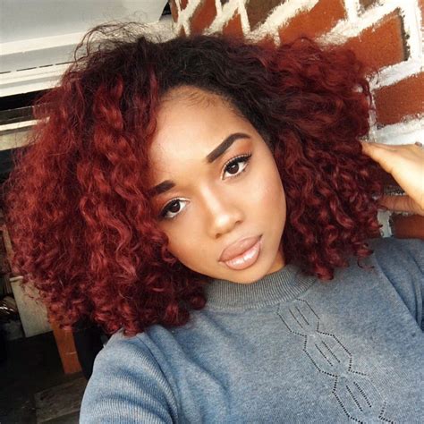 Blackhipstergirly Melaninist Pink And Red Hair On
