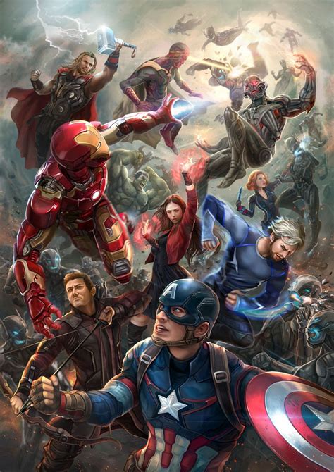 Avengers Age Of Ultron Fanart Avengers Fan Art Avengers Comics