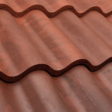 Synthetic Spanish Roof Tiles Composite Faux Barrel Tile Roofing