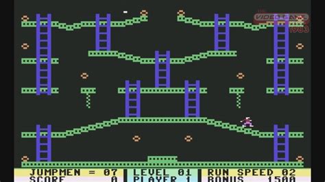 Jumpman Pc Video Game Years 1983 Youtube