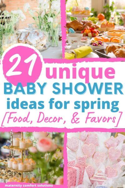 21 Unique Spring Baby Shower Themes